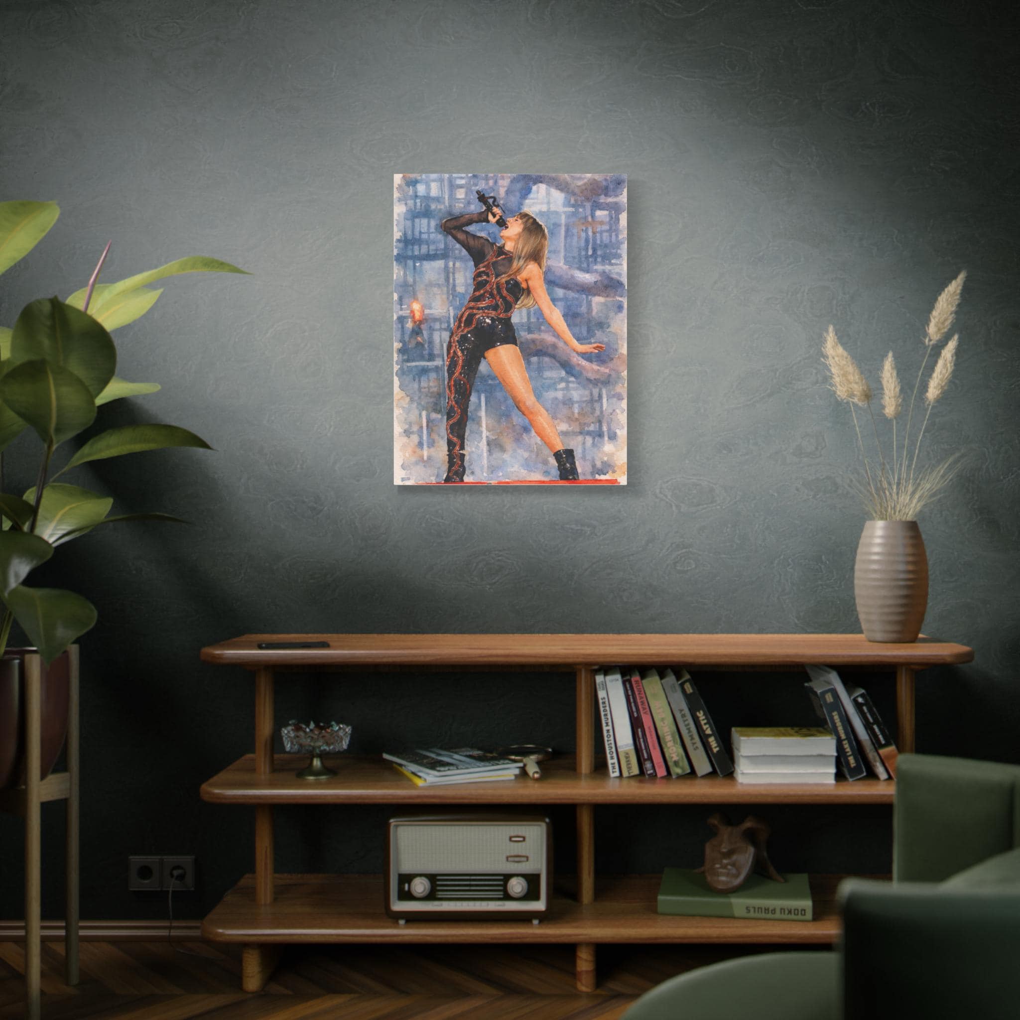 TS Rep Era Watercolor-Style Wall Art
