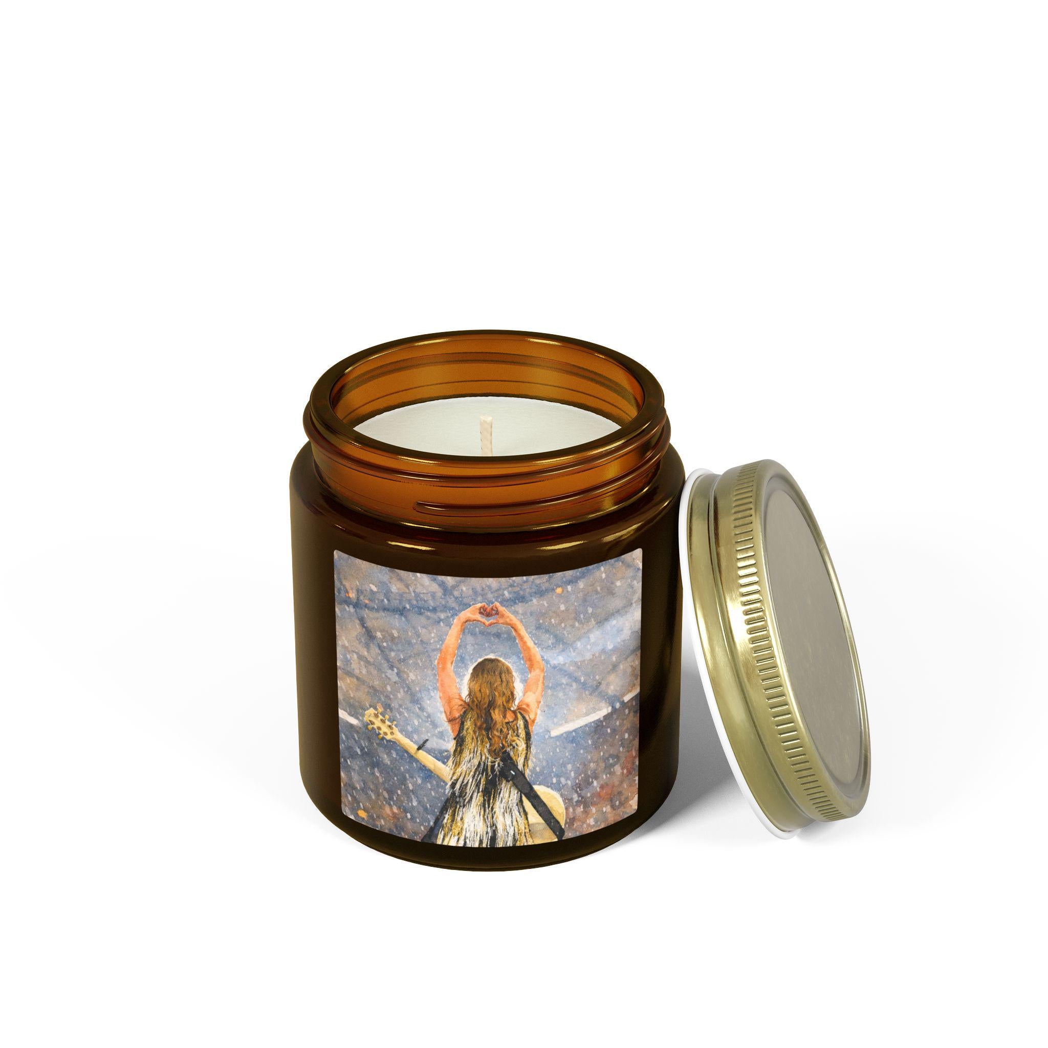 TS Lover Hand-Poured Coconut Apricot Wax Candle
