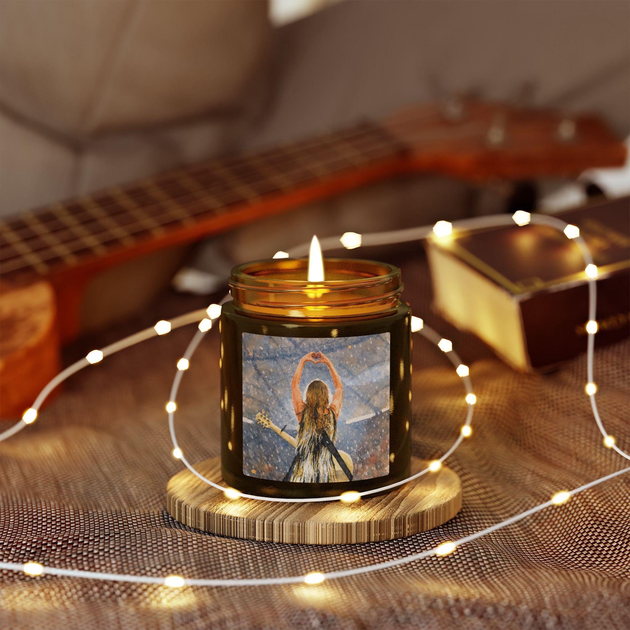TS Lover Hand-Poured Coconut Apricot Wax Candle