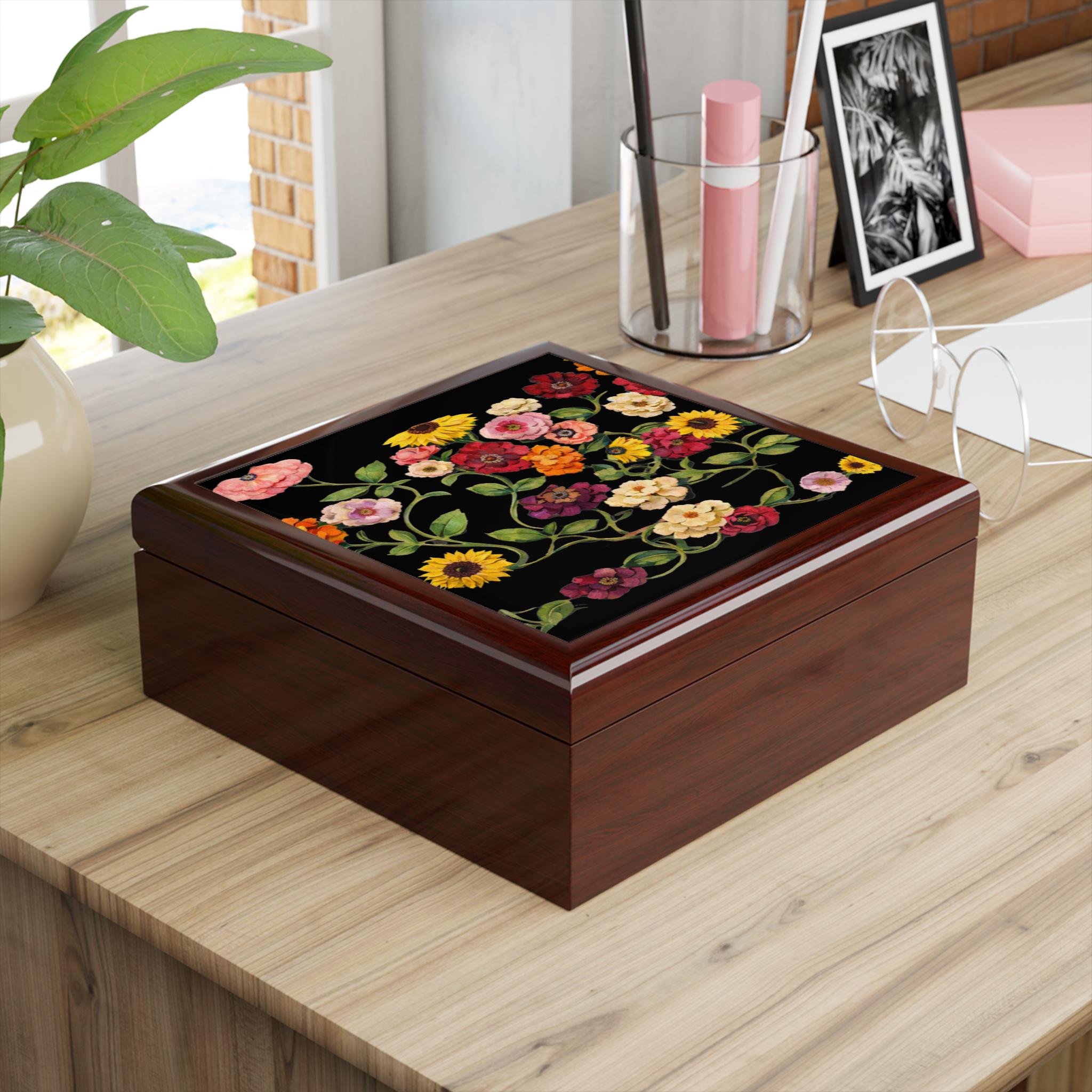 TS Lover Era Floral Ceramic Jewelry Box
