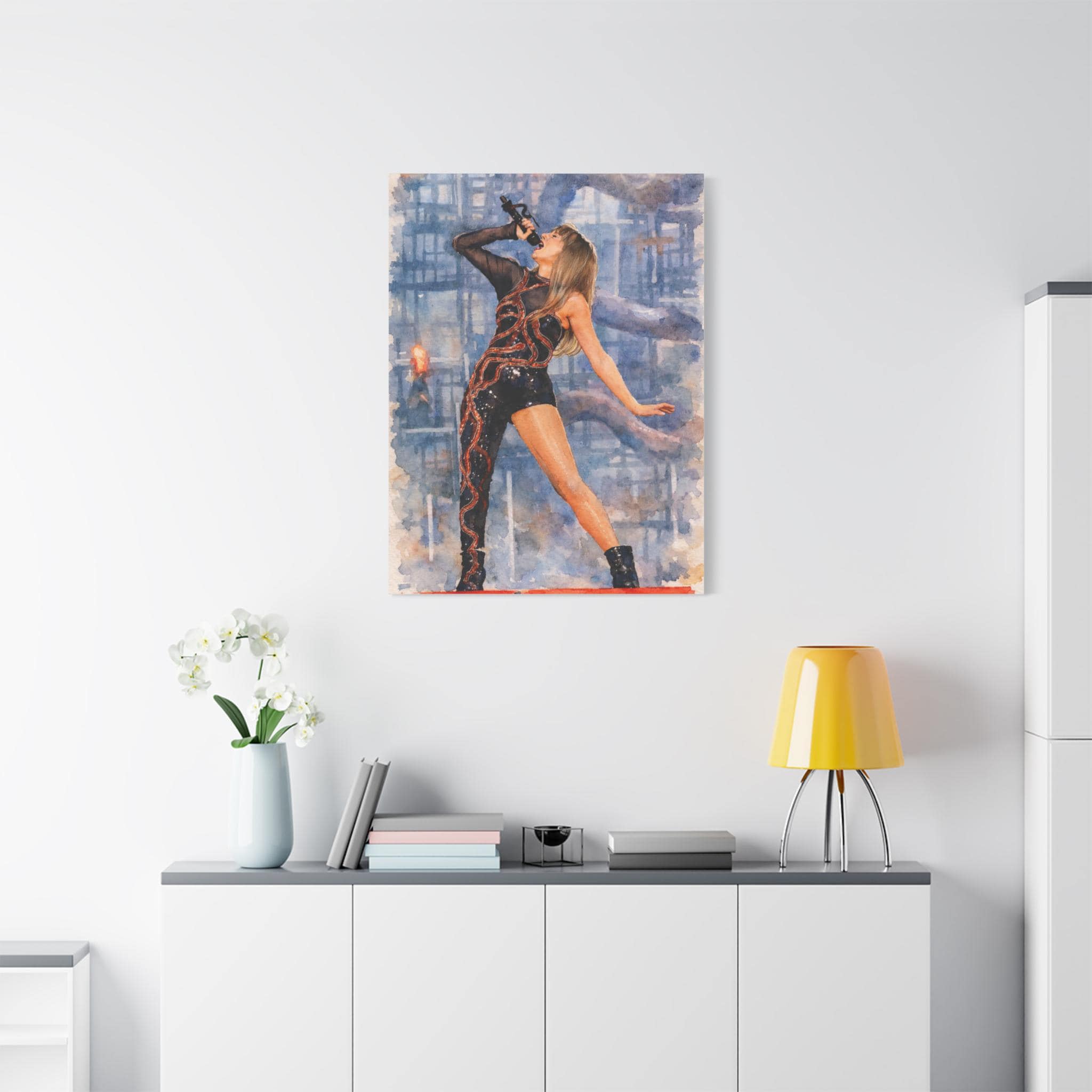 TS Rep Era Watercolor-Style Wall Art