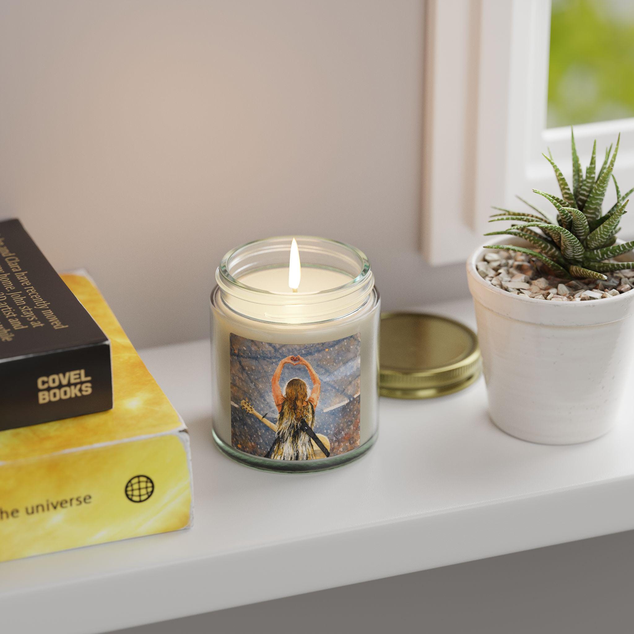 TS Lover Hand-Poured Coconut Apricot Wax Candle