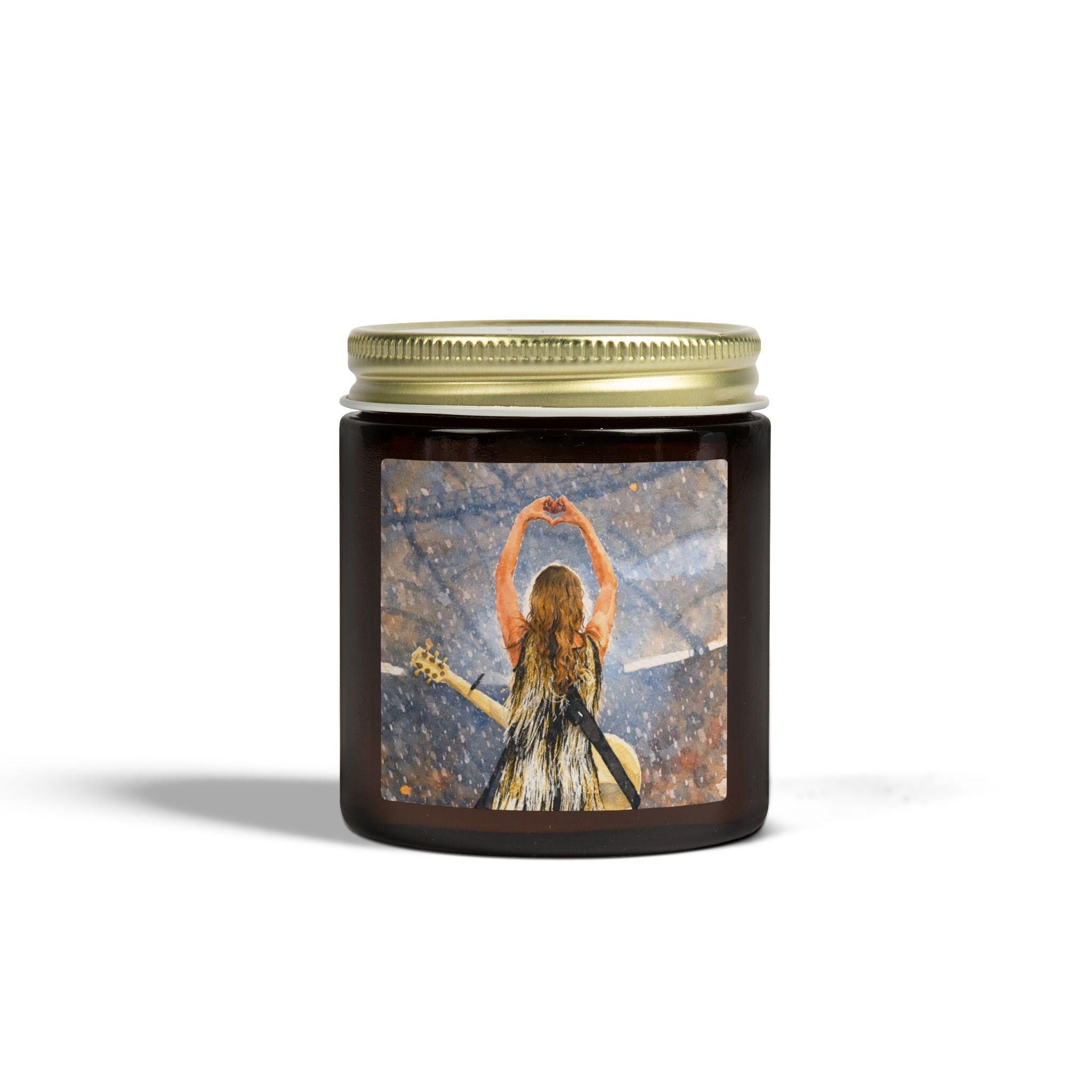 TS Lover Hand-Poured Coconut Apricot Wax Candle