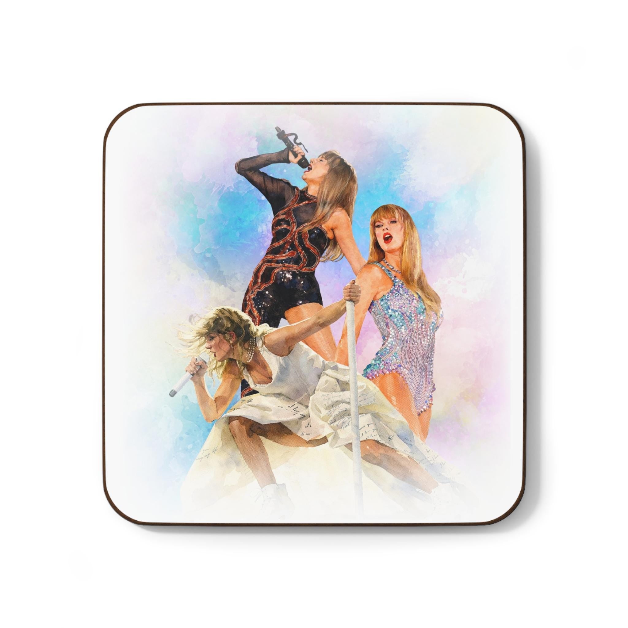 TS Era Lover Watercolor Coaster