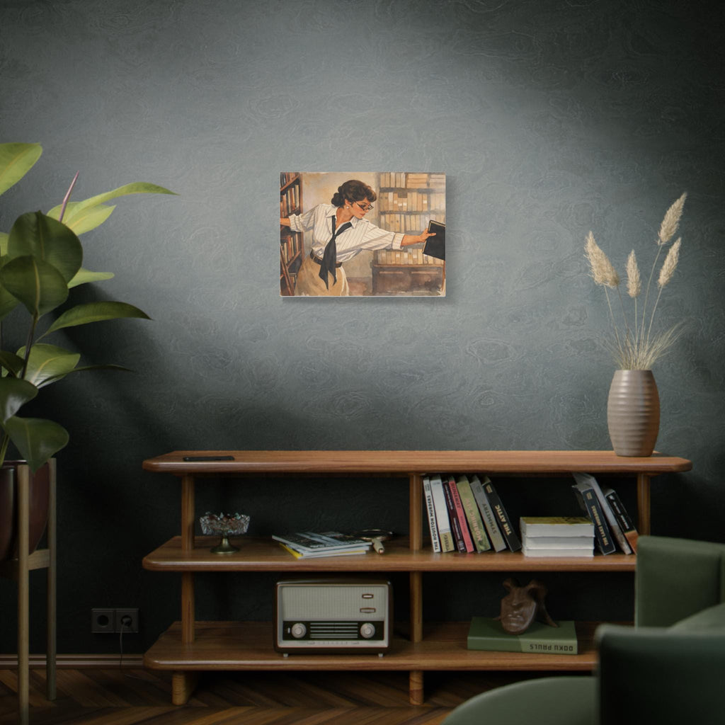 The Mummy 1999: Evelyn Librarian Canvas