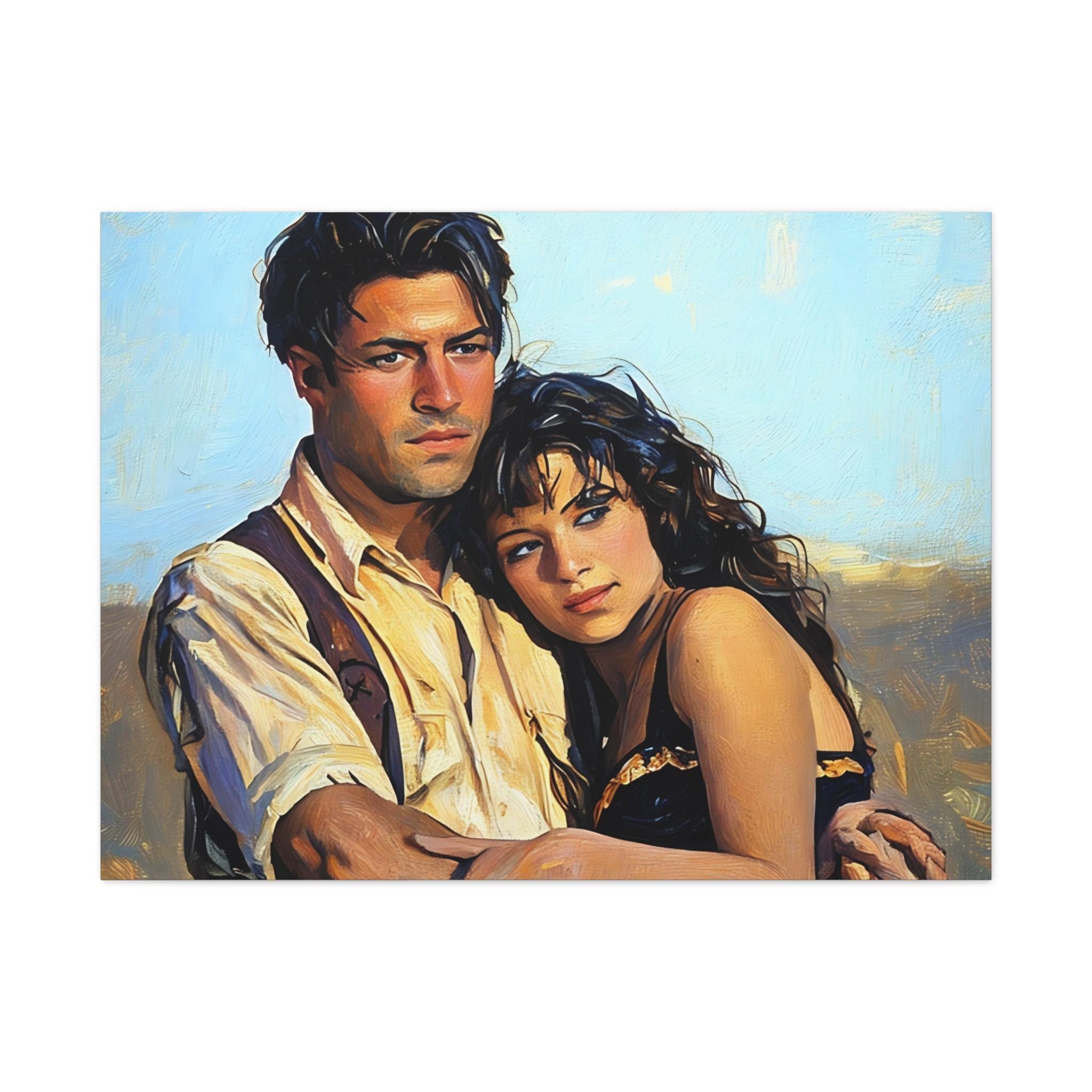 The Mummy 1999: Rick & Evelyn Canvas