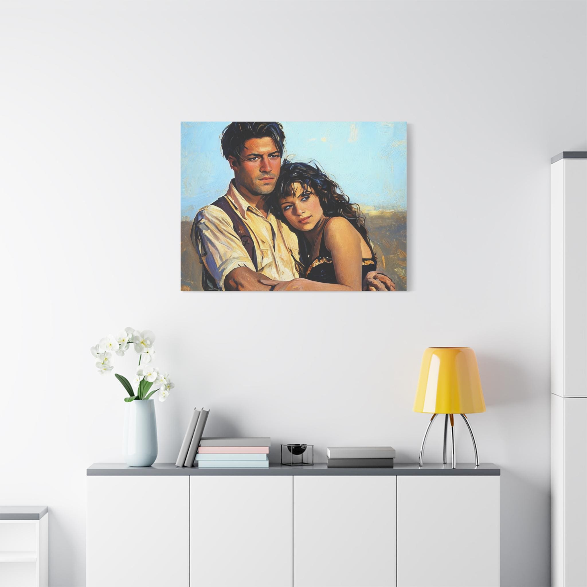 The Mummy 1999: Rick & Evelyn Canvas