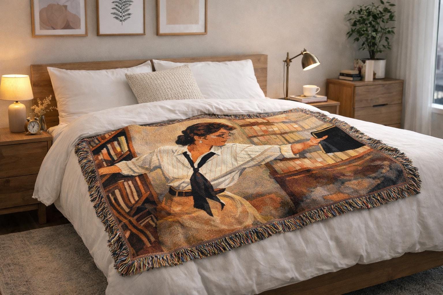 The Mummy 1999 Woven Blanket