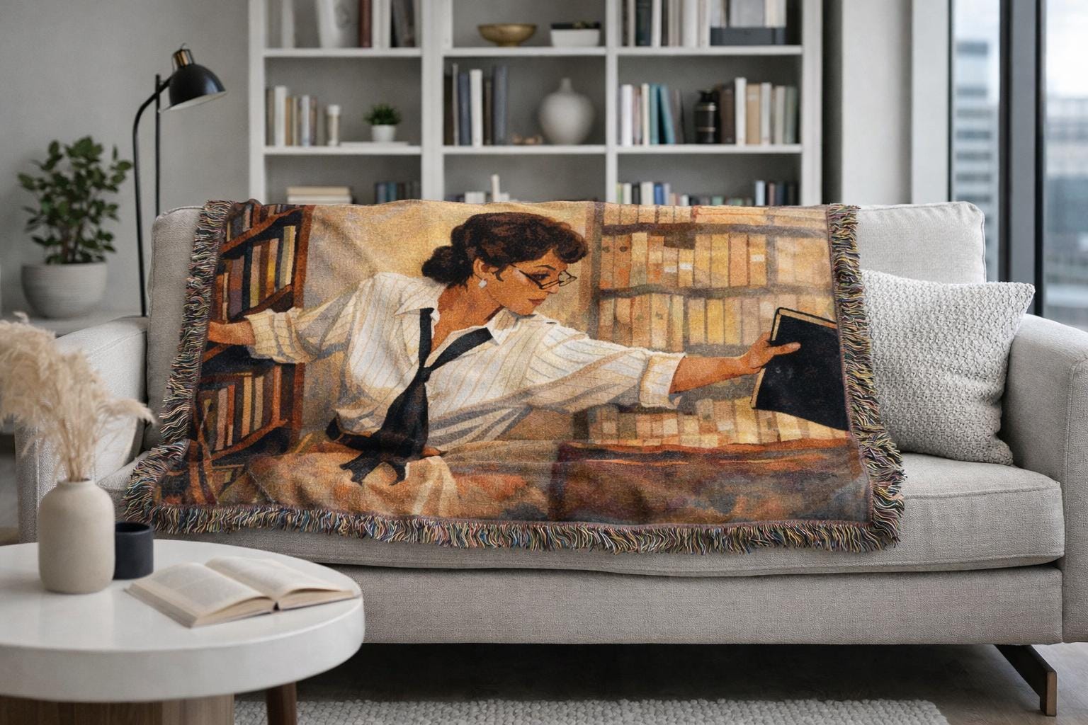 The Mummy 1999 Woven Blanket