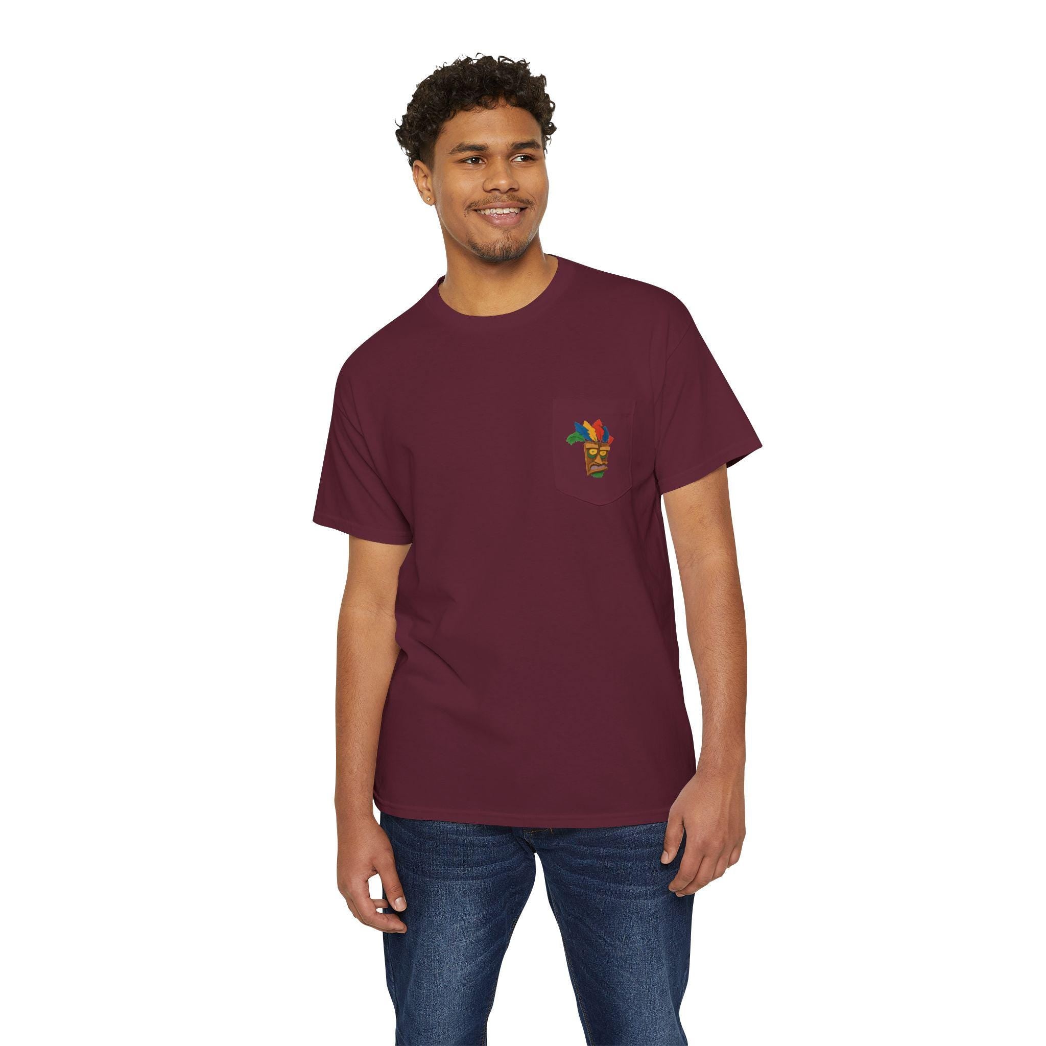 Video Game Throwback Pocket Tee
