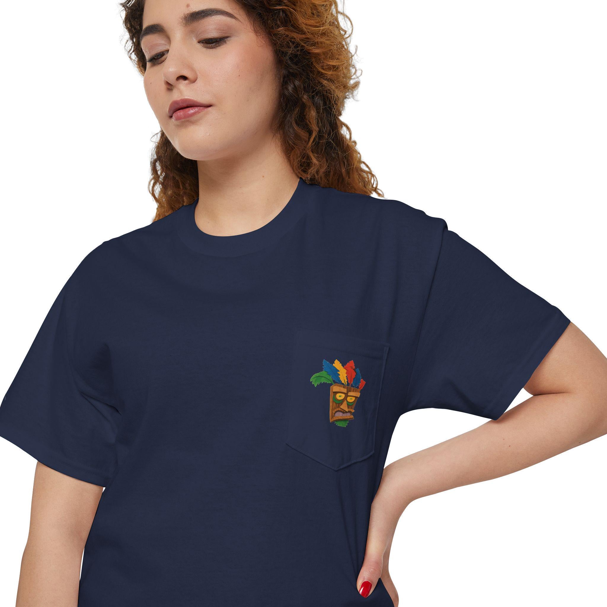 Video Game Throwback Pocket Tee