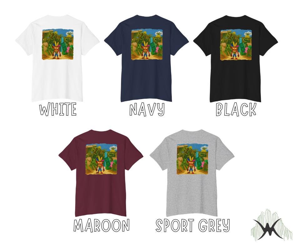 Video Game Throwback Pocket Tee