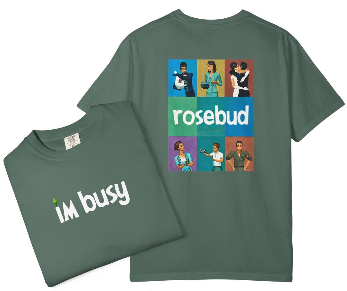 Rosebud Sim Gamer T-shirt