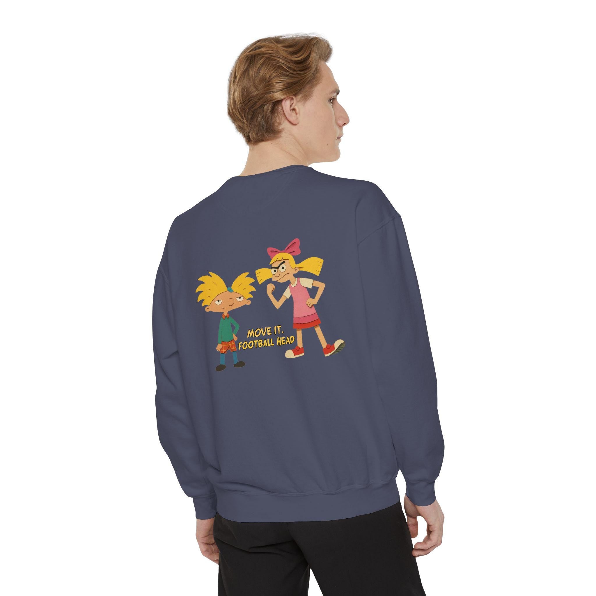90s Cartoon Inspired Arnold Helga Sweatshirt