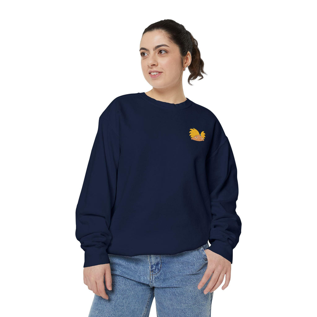 90s Cartoon Inspired Arnold Helga Sweatshirt
