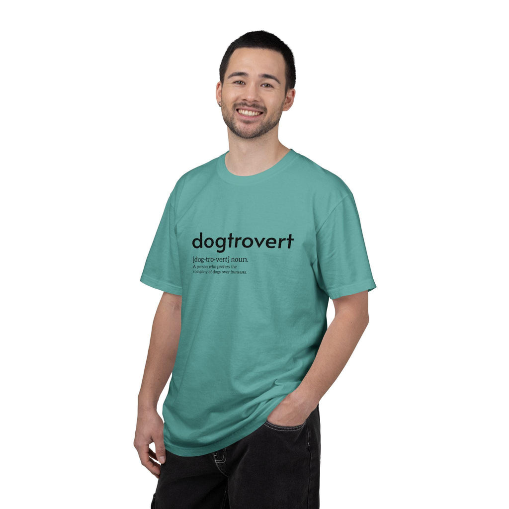 Dog-tro-vert Embroidered T-Shirt