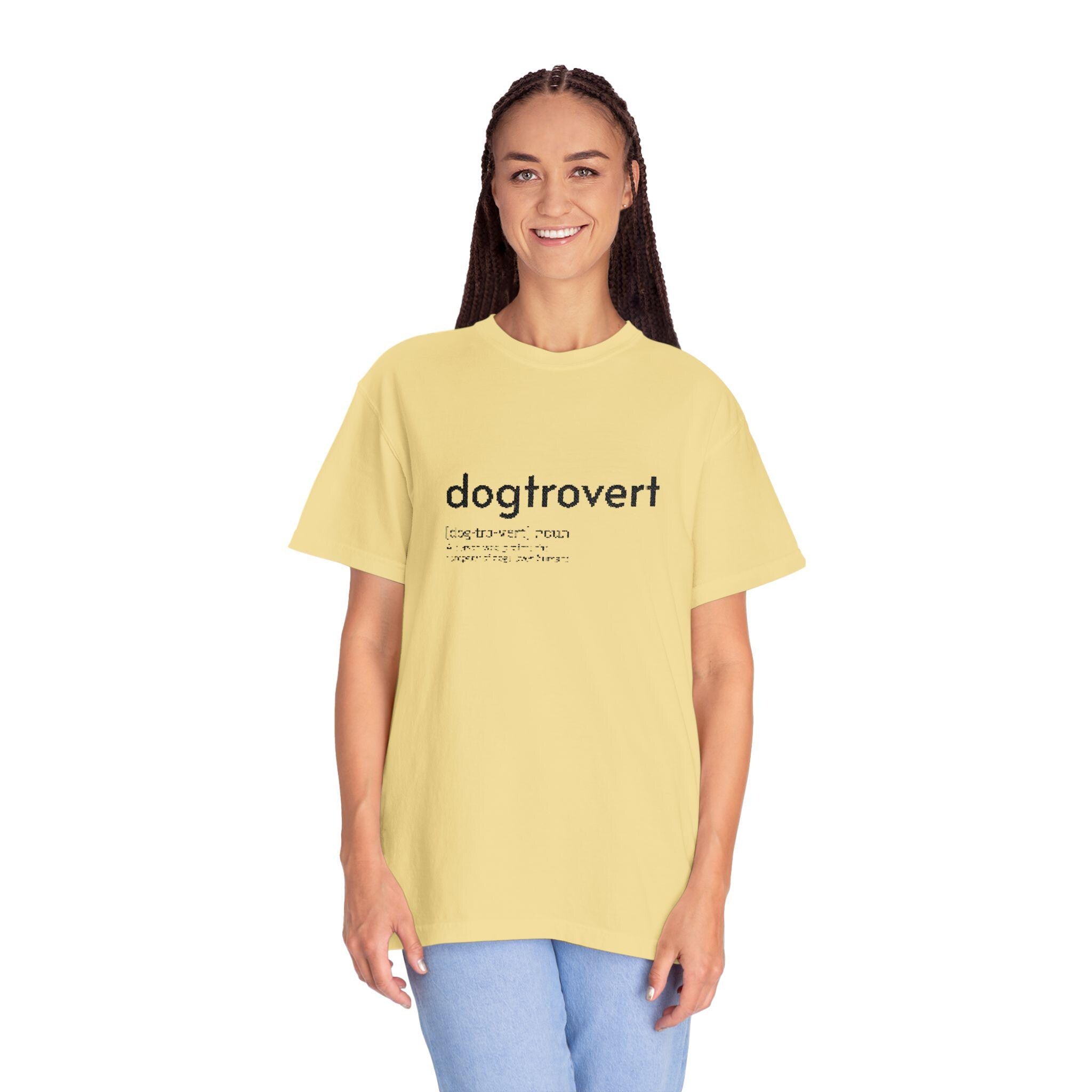 Dog-tro-vert Embroidered T-Shirt