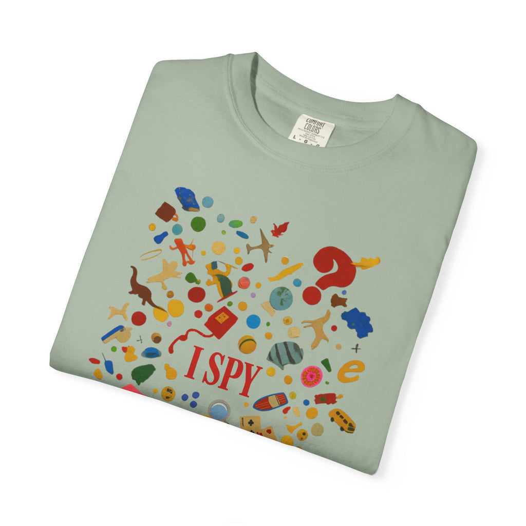 I Spy Puzzle Pattern T-Shirt
