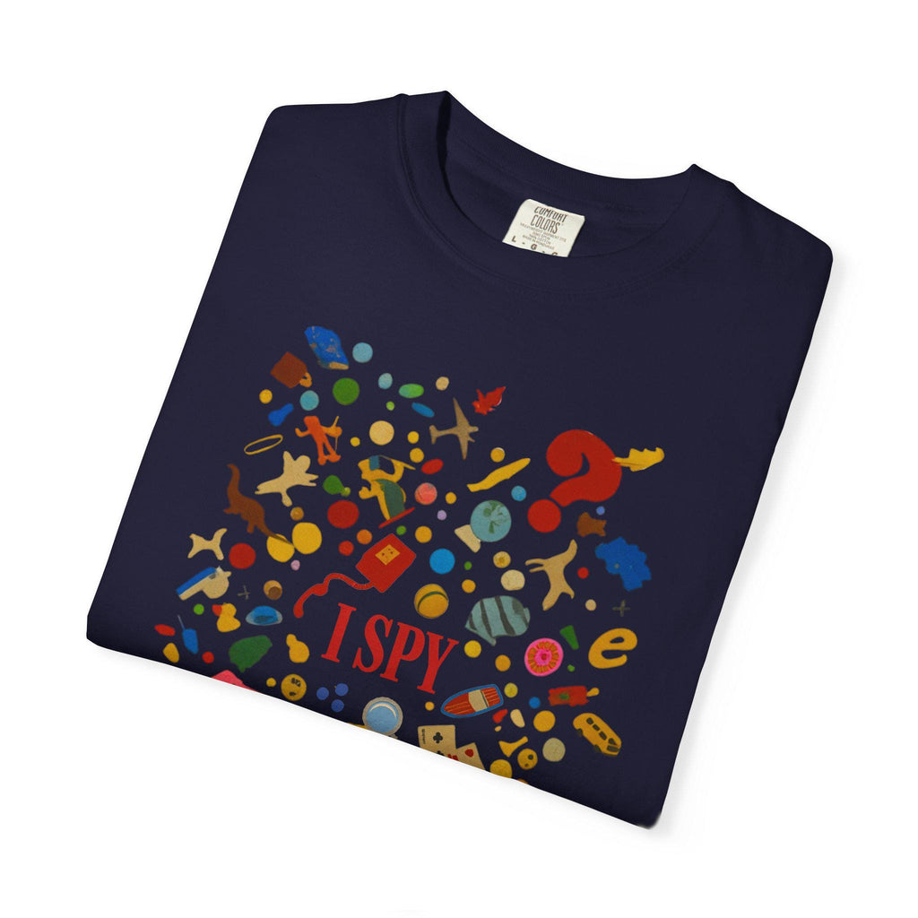 I Spy Puzzle Pattern T-Shirt