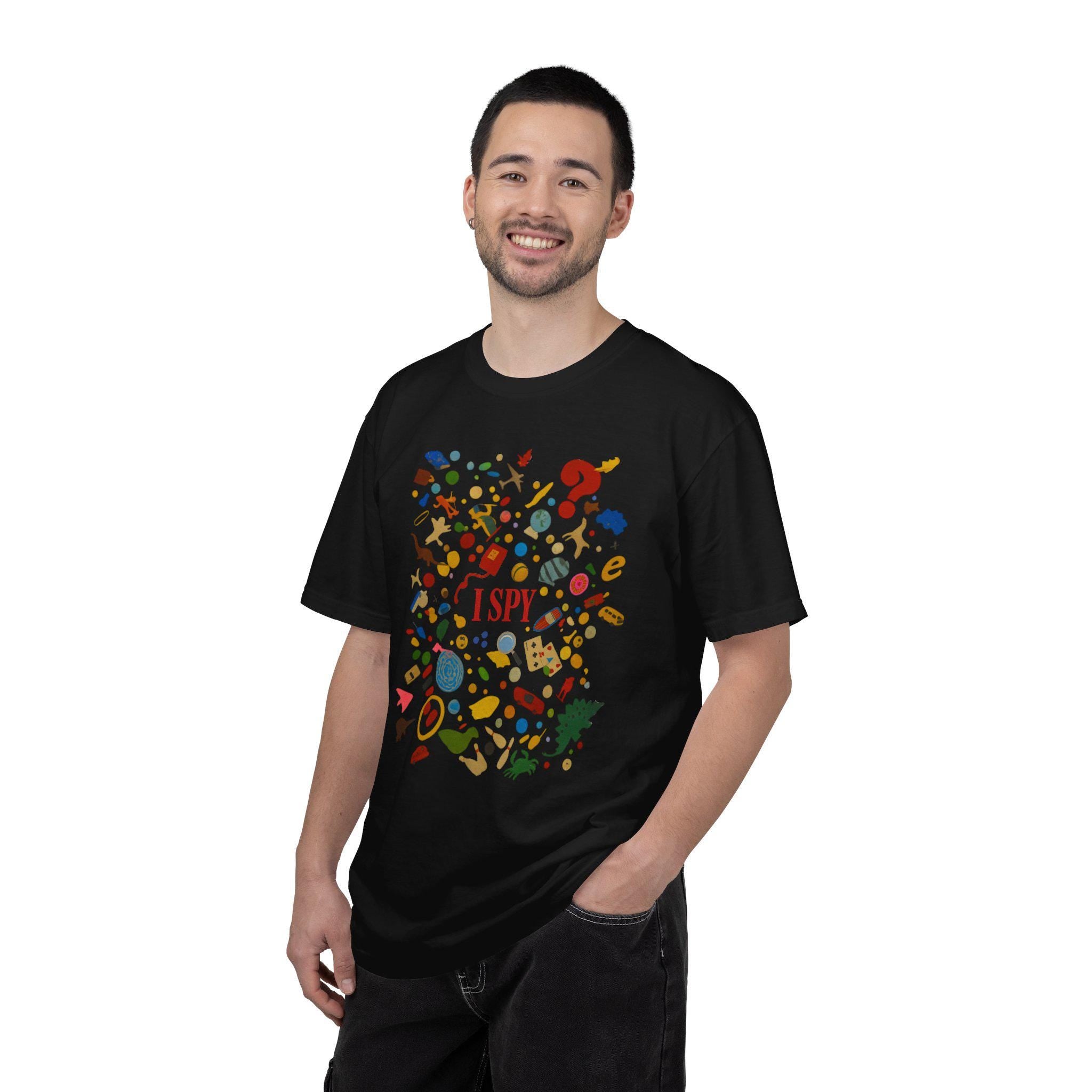 I Spy Puzzle Pattern T-Shirt