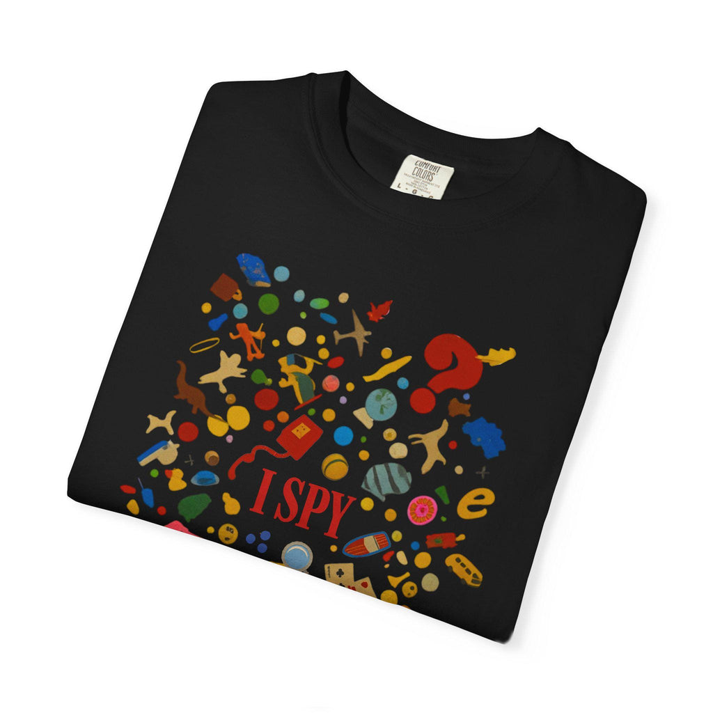 I Spy Puzzle Pattern T-Shirt
