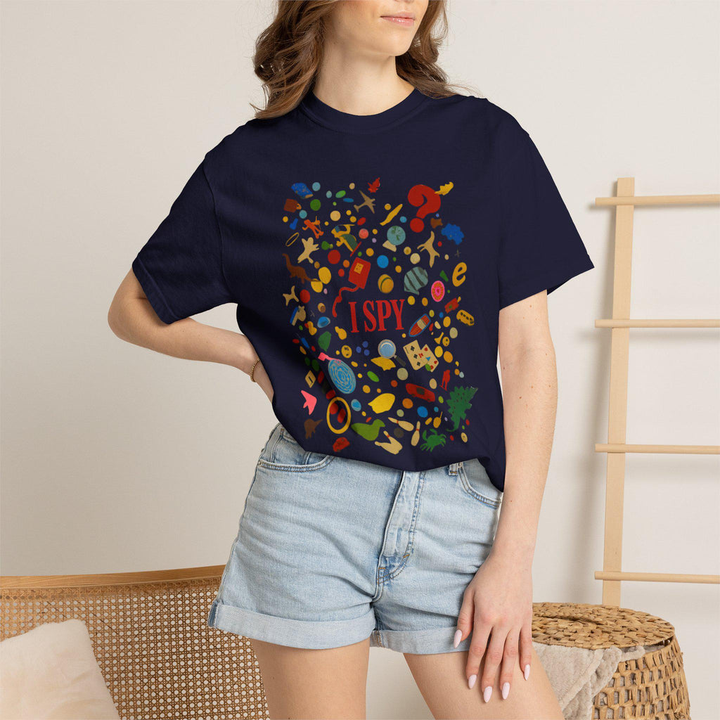 I Spy Puzzle Pattern T-Shirt
