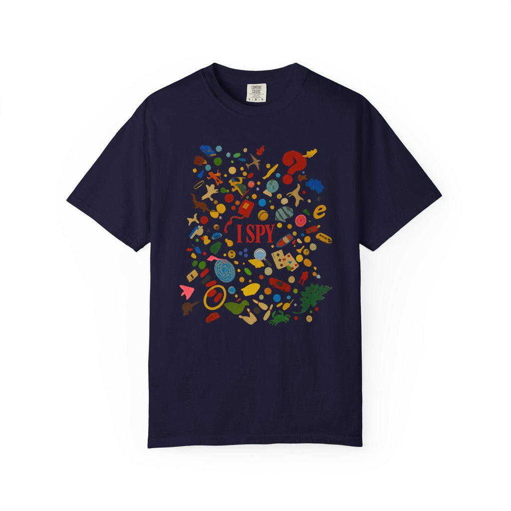 I Spy Puzzle Pattern T-Shirt